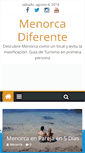 Mobile Screenshot of menorcadiferente.com